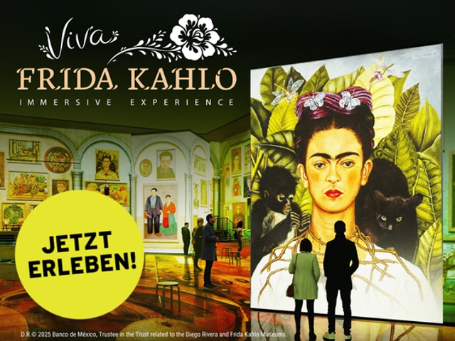 Eine tauchtiefgehende Ausstellung mit Werken von Frida Kahlo