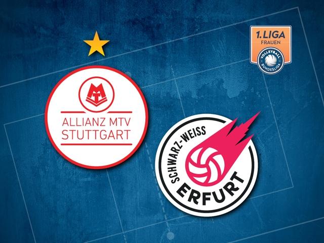 Bild von Allianz MTV Stuttgart vs. Schwarz-Weiß Erfurt