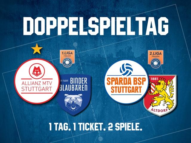 Bild von Allianz MTV Stuttgart Sparda BSP Doppelspieltag
