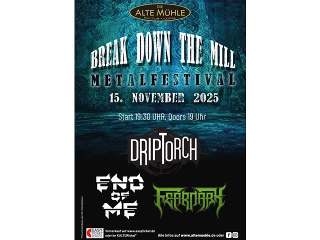 Bild von Break down the Mill - Metal Festival