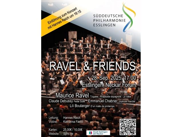 Bild von Ravel and Friends / Süddeutsche Philharmonie Esslingen