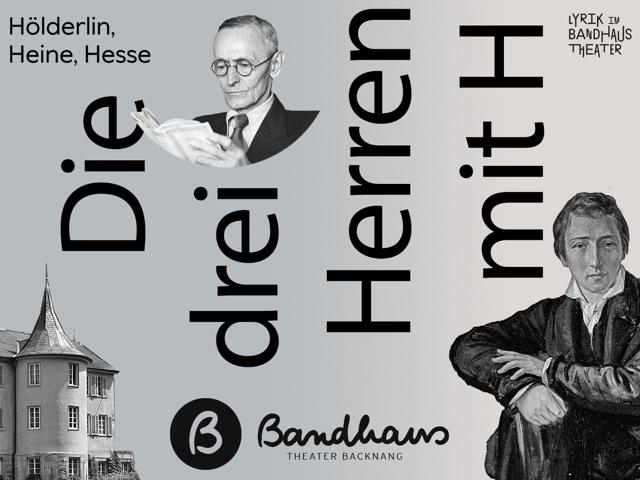 Bild von Hölderlin, Heine, Hesse: Die drei Herren mit H