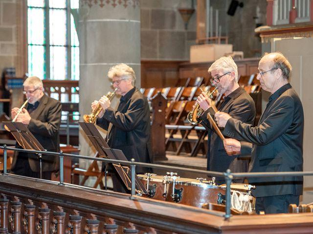 Bild von Tönet, ihr Pauken! Erschallet, Trompeten!