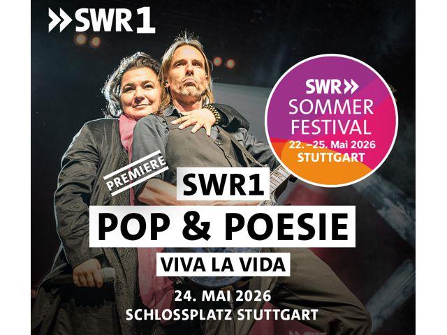 Bild von SWR1 Pop & Poesie in Concert