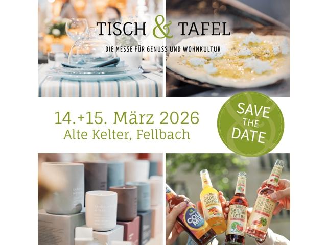 Bild von Tisch & Tafel - 14. & 15. März 2026