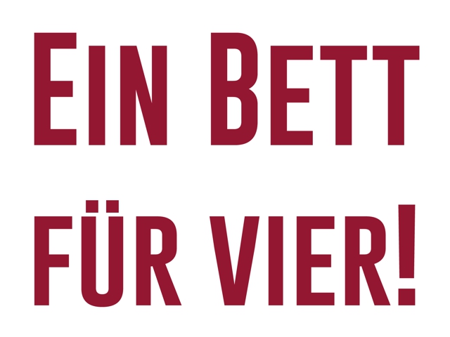 Bild von EIN BETT FÜR VIER!