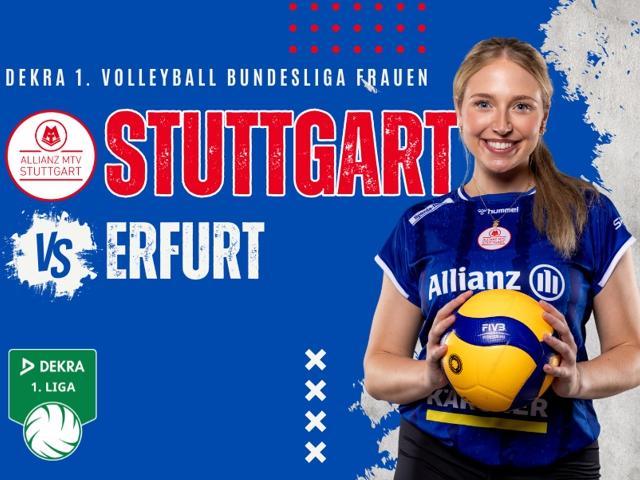 Bild von Allianz MTV Stuttgart vs. Schwarz-Weiß Erfurt