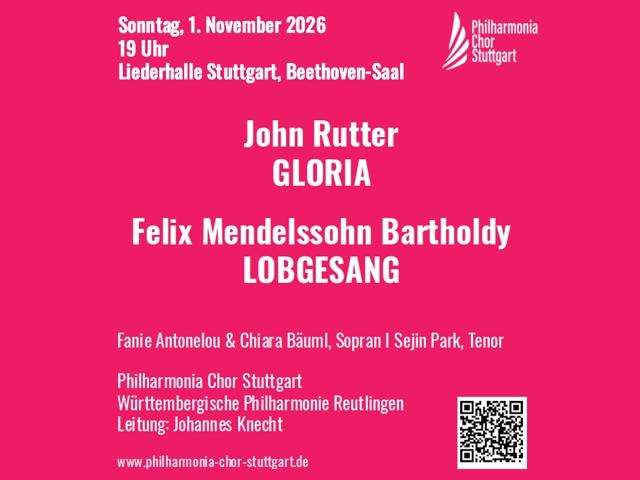 Bild von Felix Mendelssohn Bartholdy LOBGESANG | John Rutter GLORIA