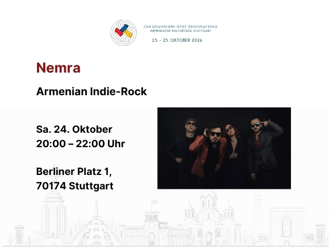 Bild von NEMRA – ARMENIAN INDIE-ROCK